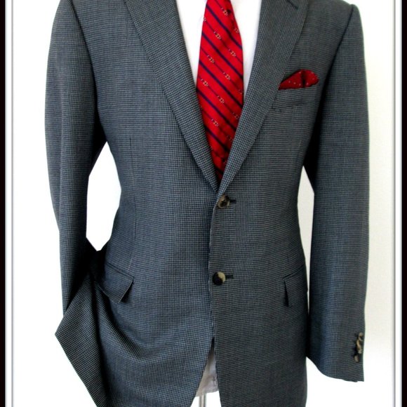 ERMENEGILDO ZEGNA MILANO MENS SPORTS JACKET SIZE US 46 R MADE IN SWITZERLAND